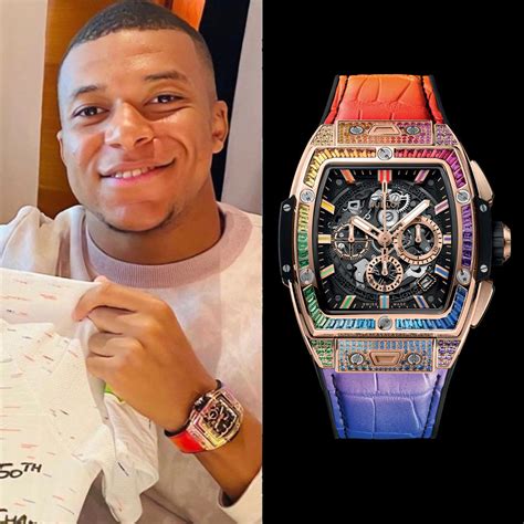 mbappe watches.